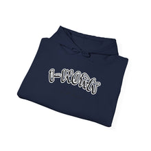 Load image into Gallery viewer, i-work (black letter) Unisex Heavy Blend™ Hooded Sweatshirt