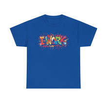 Load image into Gallery viewer, I-Work Graffiti Tee — Urban Streetwear Graphic T-Shirt