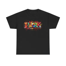 Load image into Gallery viewer, I-Work Graffiti Tee — Urban Streetwear Graphic T-Shirt