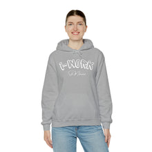 Load image into Gallery viewer, i-work (white letter) Unisex Heavy Blend™ Hooded Sweatshirt