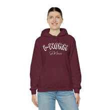 Load image into Gallery viewer, i-work (white letter) Unisex Heavy Blend™ Hooded Sweatshirt