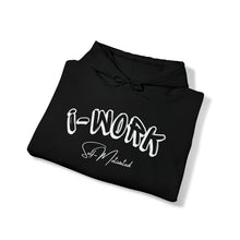 Load image into Gallery viewer, i-work (white letter) Unisex Heavy Blend™ Hooded Sweatshirt