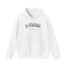 Load image into Gallery viewer, i-work (black letter) Unisex Heavy Blend™ Hooded Sweatshirt