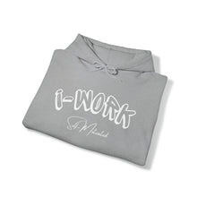 Load image into Gallery viewer, i-work (white letter) Unisex Heavy Blend™ Hooded Sweatshirt