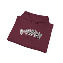 Load image into Gallery viewer, i-work (black letter) Unisex Heavy Blend™ Hooded Sweatshirt