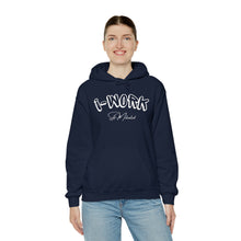 Load image into Gallery viewer, i-work (white letter) Unisex Heavy Blend™ Hooded Sweatshirt