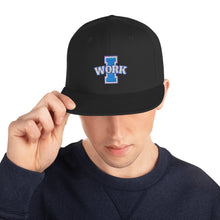 Load image into Gallery viewer, I-Work Block Snapback Hat