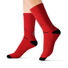 Load image into Gallery viewer, I-Work Unleashed Sublimation Socks