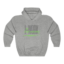 Load image into Gallery viewer, I-WORK Heavy Blend™ Hooded Sweatshirt