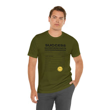 Load image into Gallery viewer, Success Unisex Short Sleeve Tee