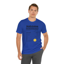Load image into Gallery viewer, Success Unisex Short Sleeve Tee