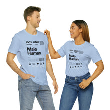 Load image into Gallery viewer, Male Human Jersey Short Sleeve Tee