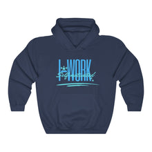 Load image into Gallery viewer, I-WORK Heavy Blend™ Hooded Sweatshirt