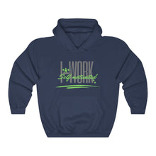Load image into Gallery viewer, I-WORK Heavy Blend™ Hooded Sweatshirt