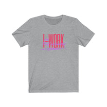 Load image into Gallery viewer, I-Work Unisex Jersey Short Sleeve Tee