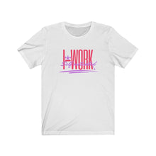 Load image into Gallery viewer, I-Work Unisex Jersey Short Sleeve Tee