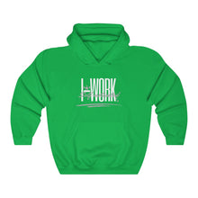 Load image into Gallery viewer, I-WORK Heavy Blend™ Hooded Sweatshirt