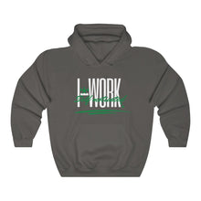 Load image into Gallery viewer, I-WORK Heavy Blend™ Hooded Sweatshirt