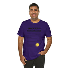 Load image into Gallery viewer, Success Unisex Short Sleeve Tee