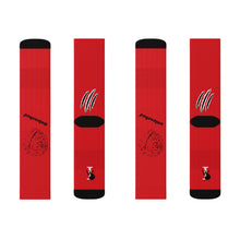 Load image into Gallery viewer, I-Work Unleashed Sublimation Socks