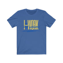 Load image into Gallery viewer, I-Work Unisex Jersey Short Sleeve Tee