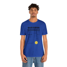 Load image into Gallery viewer, Success Unisex Short Sleeve Tee