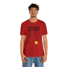 Load image into Gallery viewer, Success Unisex Short Sleeve Tee
