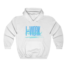 Load image into Gallery viewer, I-WORK Heavy Blend™ Hooded Sweatshirt