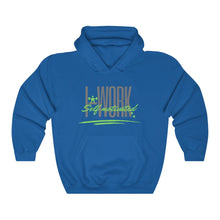 Load image into Gallery viewer, I-WORK Heavy Blend™ Hooded Sweatshirt