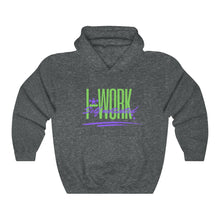 Load image into Gallery viewer, I-WORK Heavy Blend™ Hooded Sweatshirt