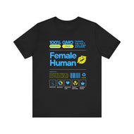 Female Human Short Sleeve Tee