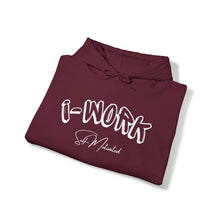 Load image into Gallery viewer, i-work (white letter) Unisex Heavy Blend™ Hooded Sweatshirt
