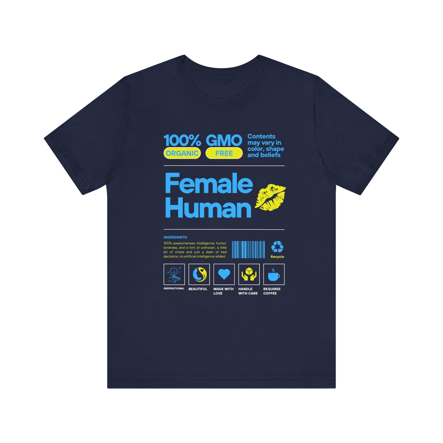 Female Human Short Sleeve Tee