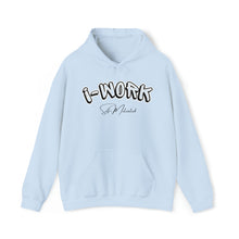 Load image into Gallery viewer, i-work (black letter) Unisex Heavy Blend™ Hooded Sweatshirt
