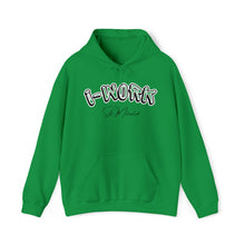 Load image into Gallery viewer, i-work (black letter) Unisex Heavy Blend™ Hooded Sweatshirt
