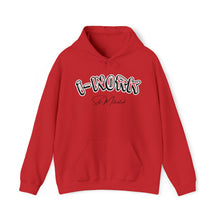 Load image into Gallery viewer, i-work (black letter) Unisex Heavy Blend™ Hooded Sweatshirt

