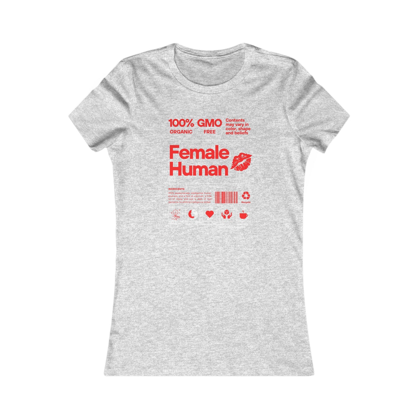 Empowerment Tee - 100% Organic Female Human T-Shirt