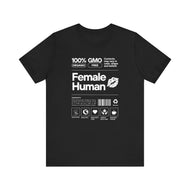 Female Human Short Sleeve Tee