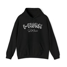 Load image into Gallery viewer, i-work (white letter) Unisex Heavy Blend™ Hooded Sweatshirt
