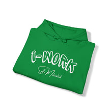 Load image into Gallery viewer, i-work (white letter) Unisex Heavy Blend™ Hooded Sweatshirt

