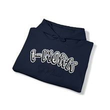 Load image into Gallery viewer, i-work (black letter) Unisex Heavy Blend™ Hooded Sweatshirt
