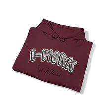 Load image into Gallery viewer, i-work (black letter) Unisex Heavy Blend™ Hooded Sweatshirt
