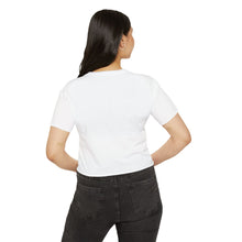 Load image into Gallery viewer, Women’s Festival Crop Top - 100% GMO Free Organic Tee | Female Human Graphic
