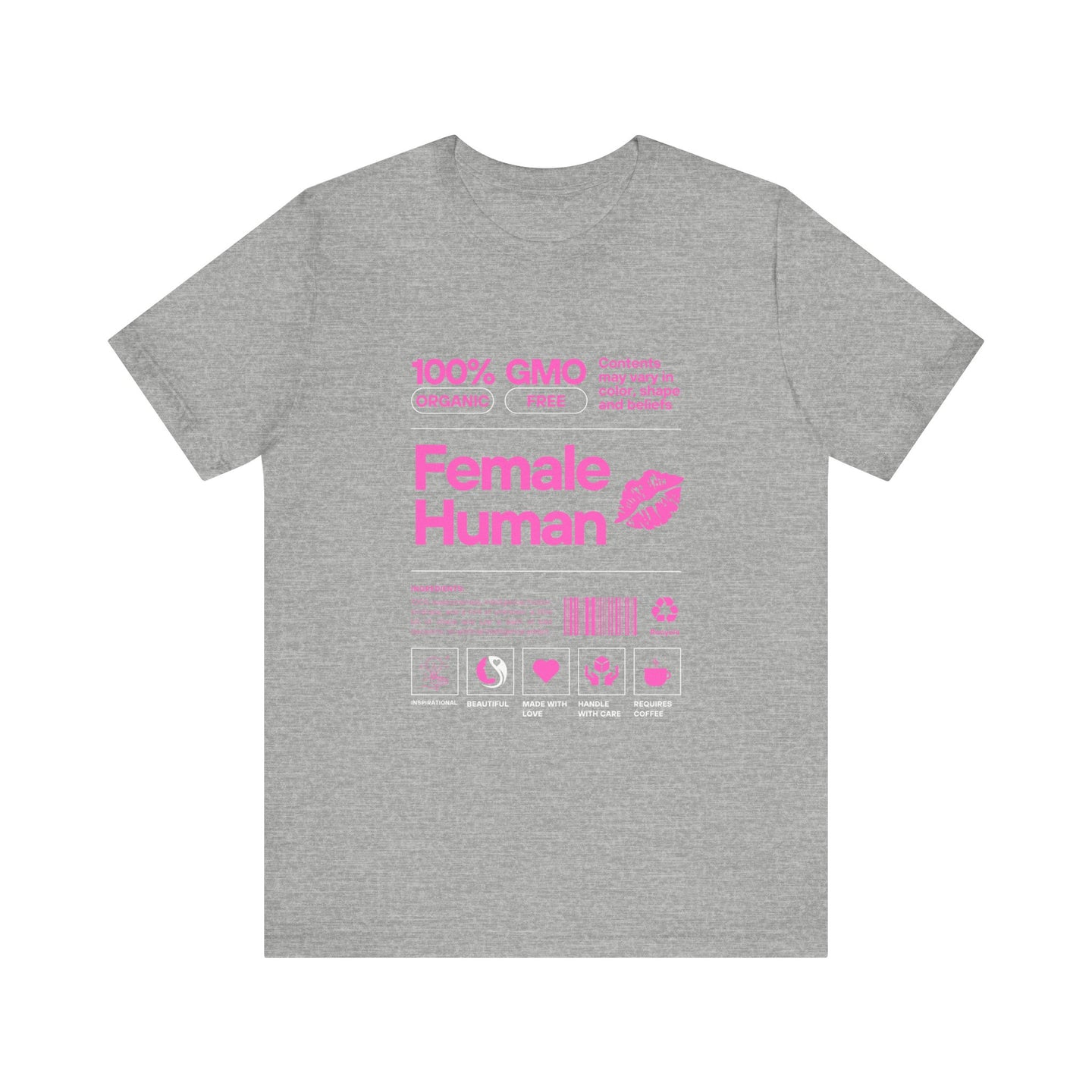 Female Human Short Sleeve Tee