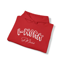 Load image into Gallery viewer, i-work (white letter) Unisex Heavy Blend™ Hooded Sweatshirt
