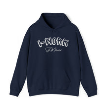 Load image into Gallery viewer, i-work (white letter) Unisex Heavy Blend™ Hooded Sweatshirt
