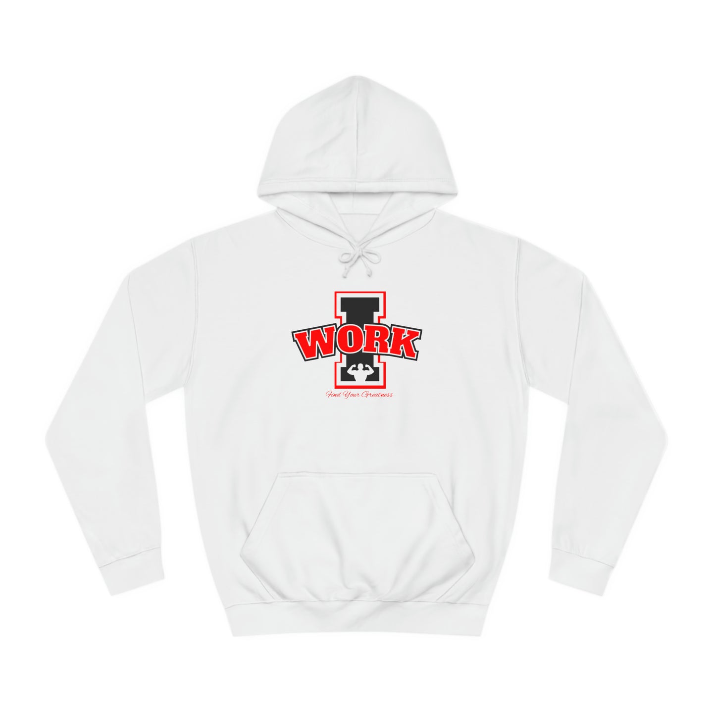 I-Work Unisex College Hoodie