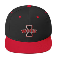 Load image into Gallery viewer, I-Work Block Snapback Hat
