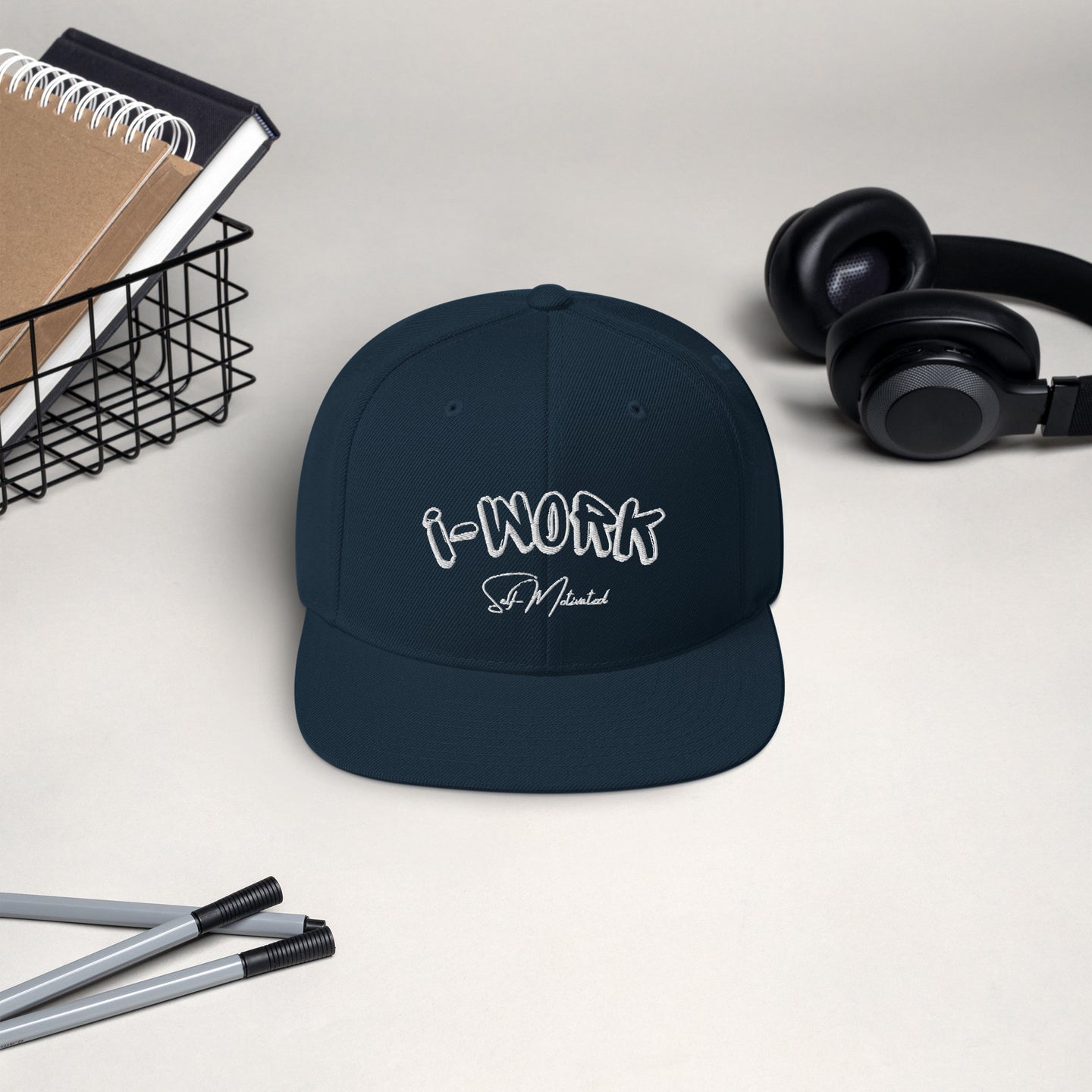 I-WORK Snapback Hat