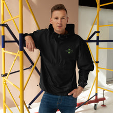Load image into Gallery viewer, I-work Embroidered Champion Packable Jacket
